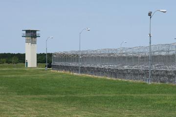 photo of exterior of a prison